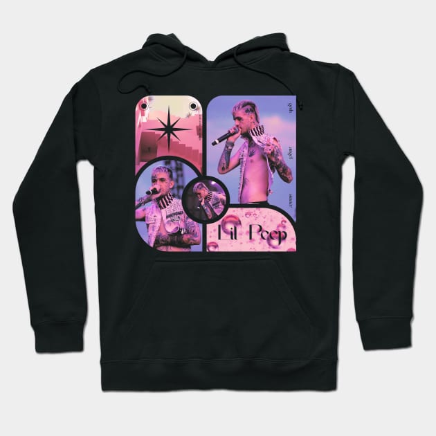 Pink Lil Peep Hoodie by VanessaBorusse